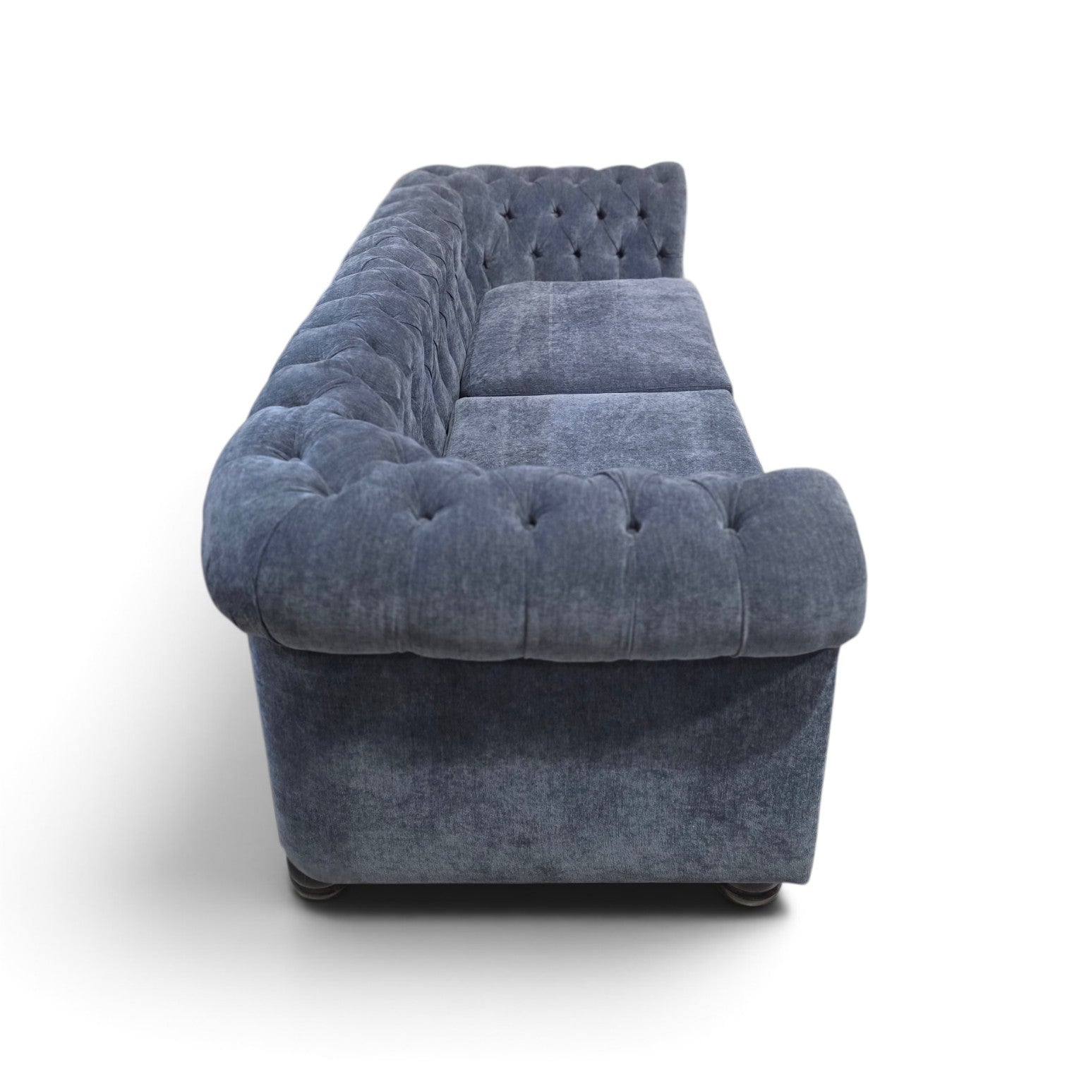 Chesterfield deep seat two-seater couch