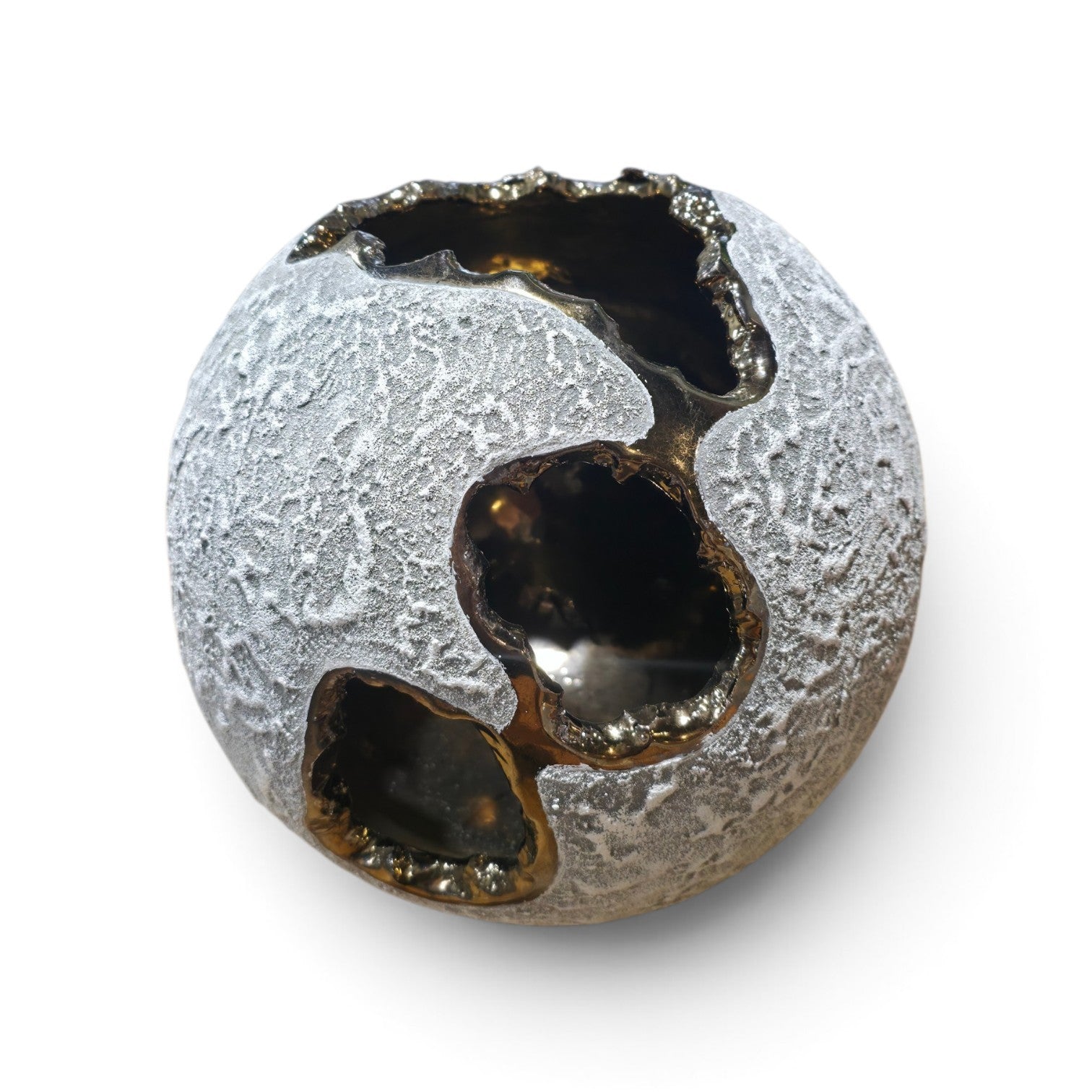 Moon bronze vase large