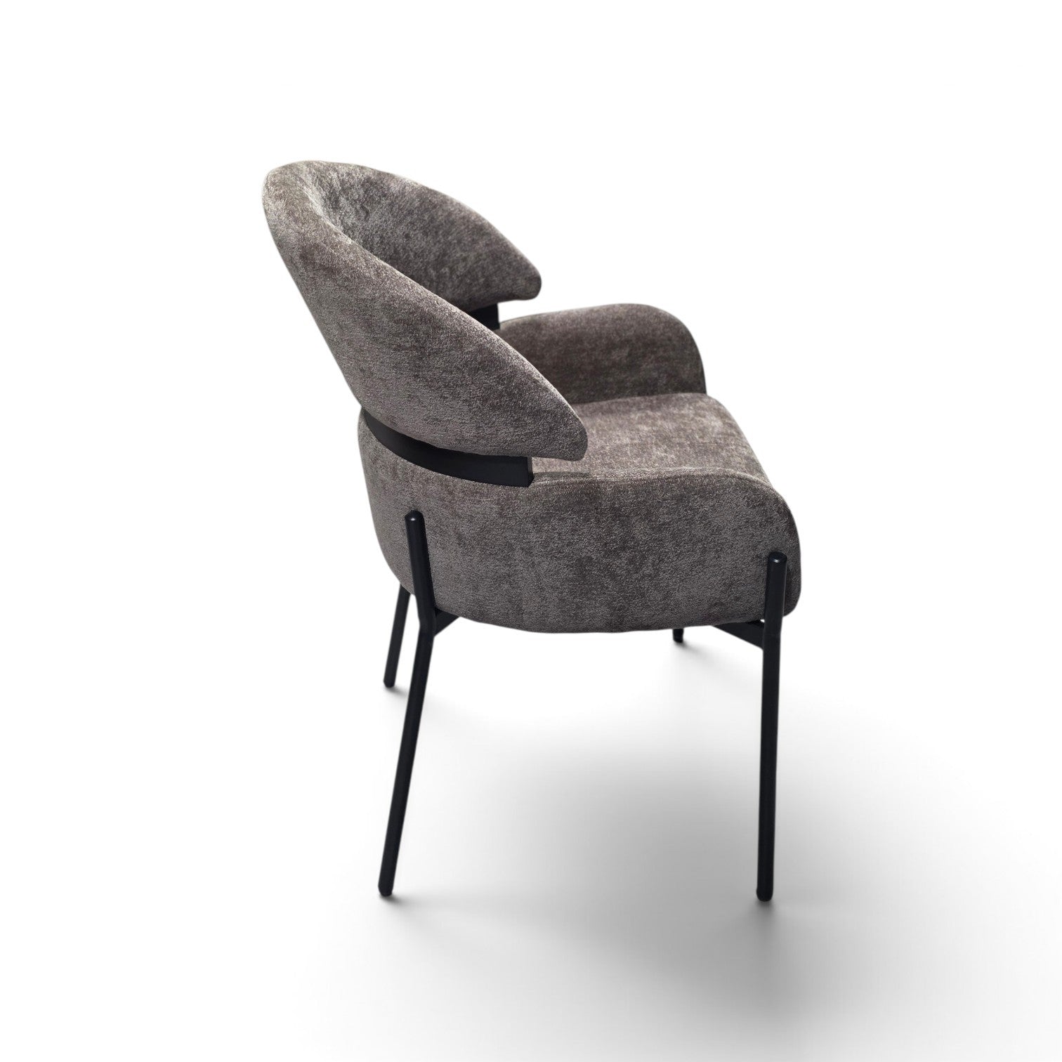 Portia curved chair